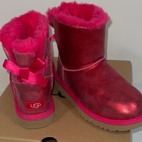 UGG Shoes - UGG women’s  Metallic Hot Pink/red  Boots